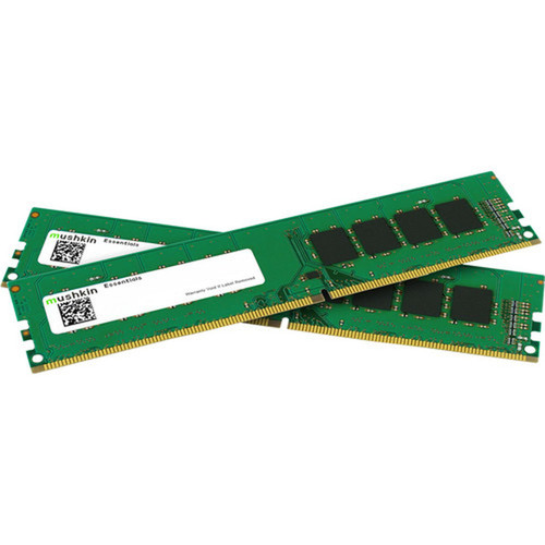 Mushkin Essentials 16GB 2 x 8GB DDR4 SDRAM Memory Kit - For Desktop PC - 16 GB 2 x 8GB - DDR4-2133PC4-17000 DDR4 SDRAM - 2133 MHz 997183