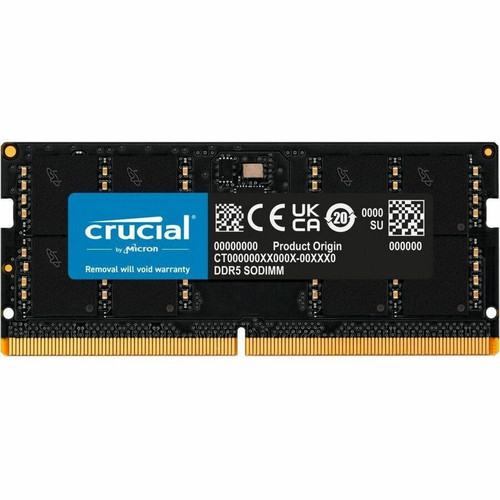 Crucial 48GB DDR5 SDRAM Memory Module - For Notebook, Motherboard, Computer - 48 GB (1 x 48GB) - DDR5-5600/PC5-44800 DDR5 SDRAM - 5600 (Fleet Network)