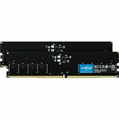 Crucial 16GB (2 x 8GB) DDR5 SDRAM Memory Kit - For Desktop PC, Computer - 16 GB (2 x 8GB) - DDR5-5200/PC5-41600 DDR5 SDRAM - 5200 MHz (Fleet Network)