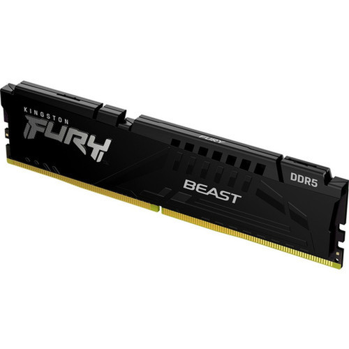 Kingston FURY Beast 8GB DDR5 SDRAM Memory Module - For Motherboard - 8 GB 1 x 8GB - DDR5 5200PC5-41600 DDR5 SDRAM - 5200 MHz Memory KF552C40BB-8
