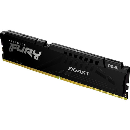 Kingston FURY Beast 8GB DDR5 SDRAM Memory Module - For Motherboard - 8 GB (1 x 8GB) - DDR5-4800/PC5-38400 DDR5 SDRAM - 4800 MHz - CL38 (Fleet Network)