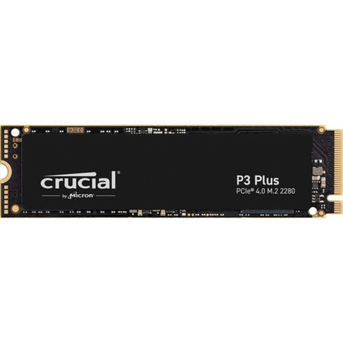 Crucial P3 Plus CT2000P3PSSD8 2 TB Solid State Drive - M2 2280 Internal - PCI Express NVMe PCI Express NVMe 40 x4 - 440 TB TBW - - CT2000P3PSSD8