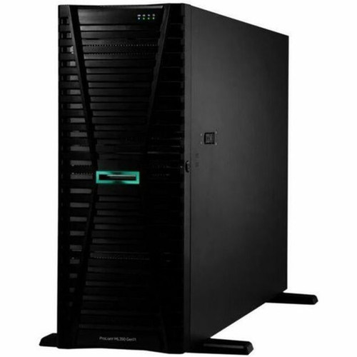 HPE ProLiant ML350 G11 4U Tower Server - 1 x Intel Xeon Silver 4410Y 2 GHz - 64 GB RAM - 960 GB SSD - 2 x 480GB SSD Configuration - P69310-005