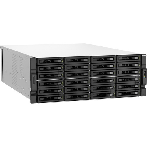 QNAP TS-h3087XU-RP-E2378-64G SAN/NAS Storage System - 1 x Intel Xeon E-2378 Octa-core (8 Core) 2.60 GHz - 30 x HDD Supported - 0 x HDD (Fleet Network)