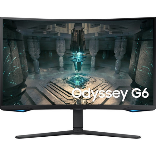 Samsung Odyssey G6 S27BG652EN 27 Class WQHD Curved Screen Smart Gaming LCD Monitor - 169 - Black - 27 Viewable - Vertical Alignment LS27BG652ENXGO