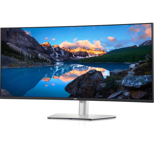 Dell UltraSharp U4021QW 40" Class 5K2K WUHD Curved Screen LCD Monitor - 21:9 - Black, Silver - 39.7" Viewable - In-plane Switching - - (Fleet Network)