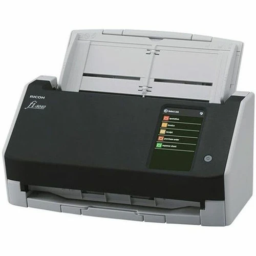 Ricoh fi-8040 ADFManual Feed Scanner - 600 dpi Optical - 24-bit Color - 8-bit Grayscale - 40 ppm Mono - 40 ppm Color - Duplex - PA03836-B005