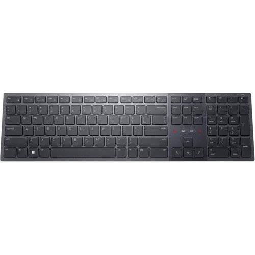 Dell Premier KB900 Keyboard - Wireless Connectivity - Bluetooth - 2.40 GHz - USB Interface Multimedia, Calculator, Mute, Play/Pause, - (Fleet Network)