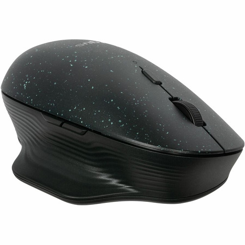 Targus ErgoFlip EcoSmart Mouse - Mid Size Mouse - BlueTrace - Wireless - Bluetooth - Black - 4000 dpi - 6 Button(s) - Symmetrical - (Fleet Network)