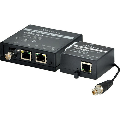 Altronix EOC MIN KIT PAS POE 100MBPS - 164042 ft 500000 mm Range - Full HD - 1920 x 1080 - Twisted Pair Coaxial - Category 5e EBRIDGE100STR