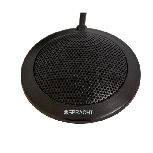 Spracht Wired Microphone - Black - 6" - 100 Hz to 16 kHz -47 dB - Omni-directional - USB 2.0 (Fleet Network)