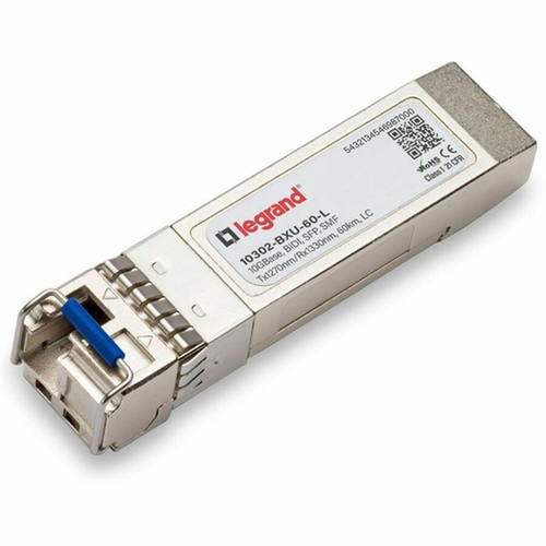 Ortronics Extreme SFP Module - For Optical Network Data Networking - 1 x LC Duplex 10GBase-BX Network - Optical Fiber - 1270 nm nm 10302-BXU-60-A