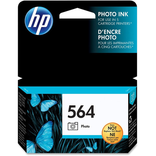 HP 564 Original Ink Cartridge - Single Pack - Inkjet - Photo Black - 1 Each (Fleet Network)