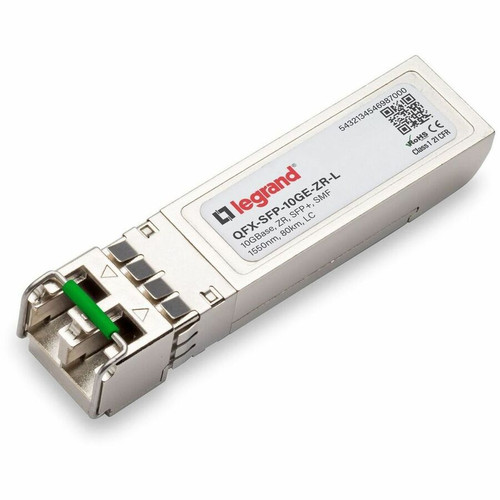 Ortronics Juniper SFP+ Module - For Optical Network, Data Networking - 1 x LC Duplex 10GBase-ZR Network - Optical Fiber - 1550 nm - - (Fleet Network)