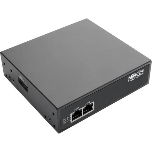 Tripp Lite by Eaton 8-Port Serial Console Server with Dual GbE NIC Flash and 4 USB Ports - Twisted Pair - 2 x Network RJ-45 - 4 x - B093-008-2E4U