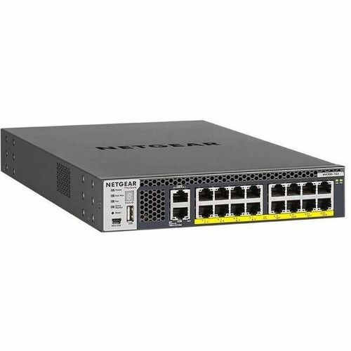 Netgear XSM4316PA Ethernet Switch - 16 Ports - Manageable - 3 Layer Supported - 308.70 W Power Consumption - Twisted Pair - 1U High - (Fleet Network)