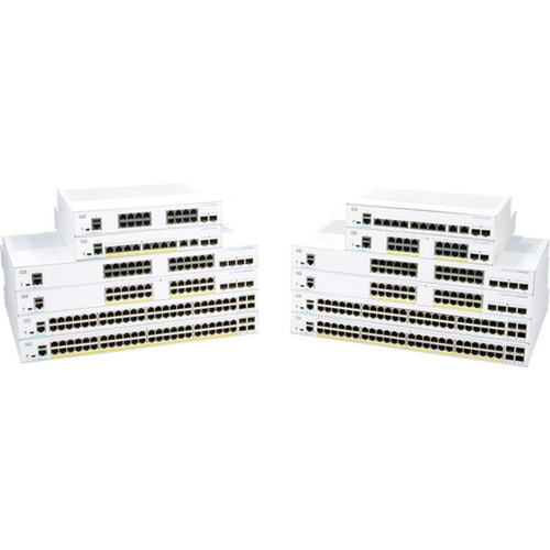 Cisco 250 CBS250-24PP-4G Ethernet Switch - 24 Ports - Manageable - Gigabit Ethernet - 1000Base-T 1000Base-X - Refurbished - 2 Layer - CBS250-24PP4GNA-RF