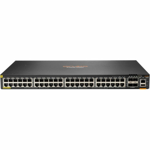 Aruba CX 6200F 48G Class 4 PoE 4SFP 740W Switch - 48 Ports - Manageable - Gigabit Ethernet 10 Gigabit Ethernet - 101001000Base-T JL728BABA