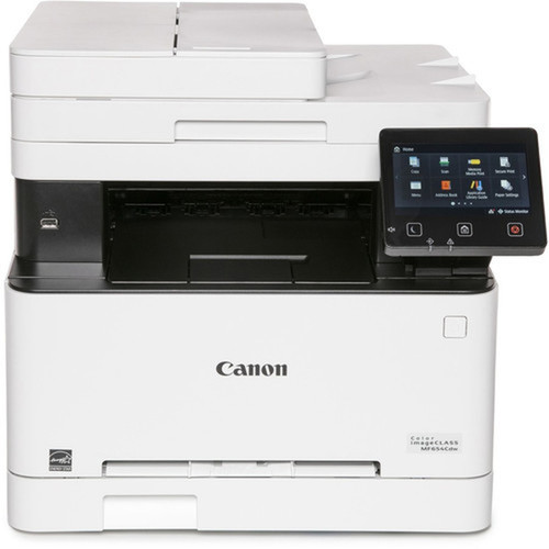Canon imageCLASS MF654Cdw Wireless Laser Multifunction Printer - Color - White - CopierPrinterScanner - 22 ppm Mono22 ppm Color - x 5158C005