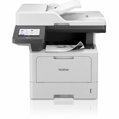 Brother MFCL5915DW Laser Multifunction Printer - Monochrome - 50 ppm Mono Print - 1200 x 1200 dpi Print - Automatic Duplex Print - Up MFCL5915DW