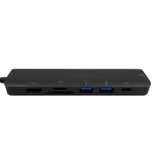 USB 31 Type-C to HDMI 2x USB-A 30 USB Type-C RJ45 SDMicro SD - DP 14 Alt Mode - Black