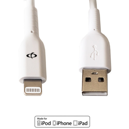 Apple iPhone 8-pin Lightning to USB A Male Cable - 3ft - Black