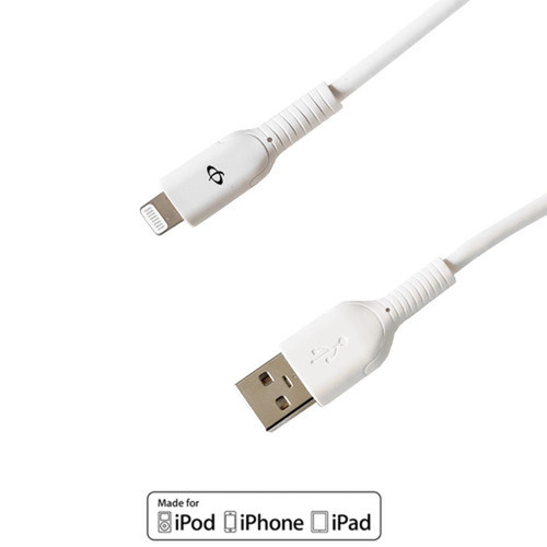Apple iPhone 8-pin Lightning to USB A Male Cable - 3ft - Black