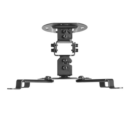 Adjustable Tilt  Rotate 4-Arm Projector Ceiling Mount Bracket 150mm - Black