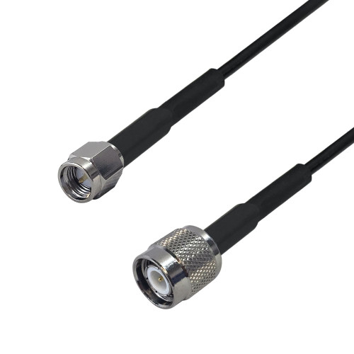 Premium  Cables Brand RF-195 SMA Male to TNC Male Cable - 6 inch