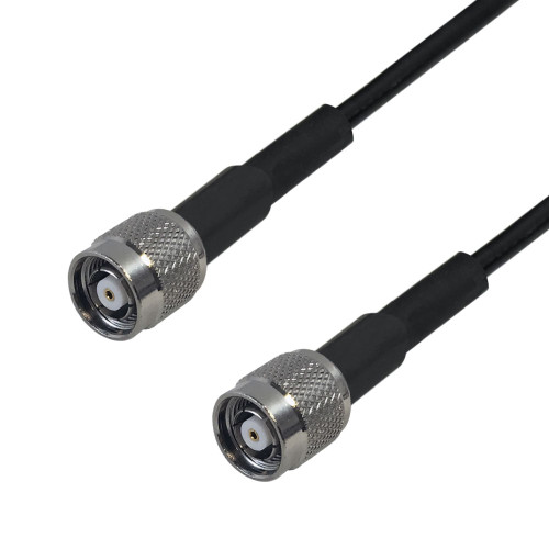 Premium  Cables Brand RF-240 TNC-RP (Reverse Polarity) Male to TNC-RP (Reverse Polarity) Male Cable - 1ft