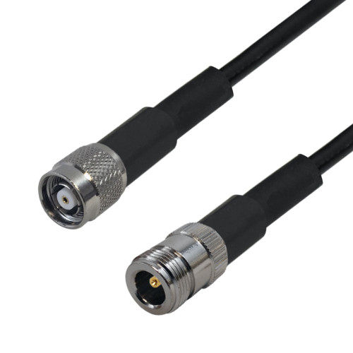 Premium  Cables Brand RF-400 N-Type Female to TNC-RP (Reverse Polarity) Male Cable - 6ft