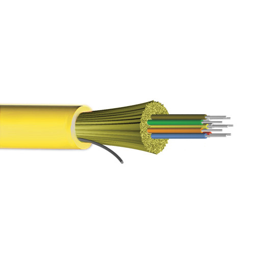 OS2 Singlemode 9 Micron Indoor AFL (Corning SMF-28 Ultra) - OFNR Riser Fiber Bulk Cable (per meter) - 12-strand