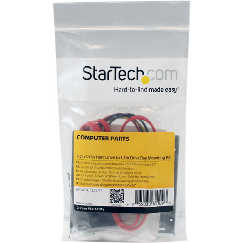 StarTechcom_25in_Hard_Drive_to_35in_Drive_Bay_Mounting_Kit_-_Metal_Steel_BRACKET25SAT