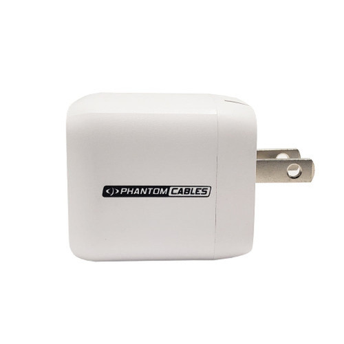 USB Wall Charger - 45W - USB Type-C 25W - USB Type-C 20W - GaN  PPS - White