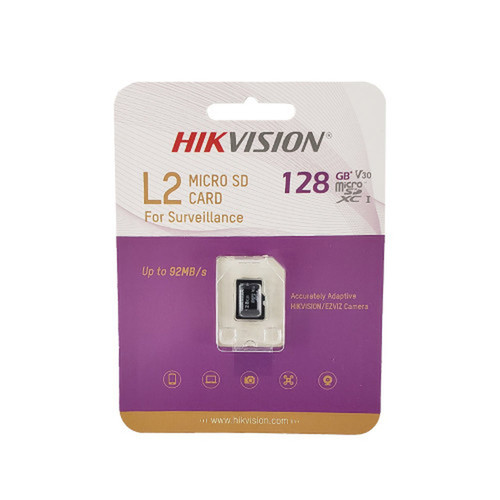 HIkvision MicroSD Card - Class 10 - TLC  - 95MBs Read 25MBs Write - V10 - 128GB
