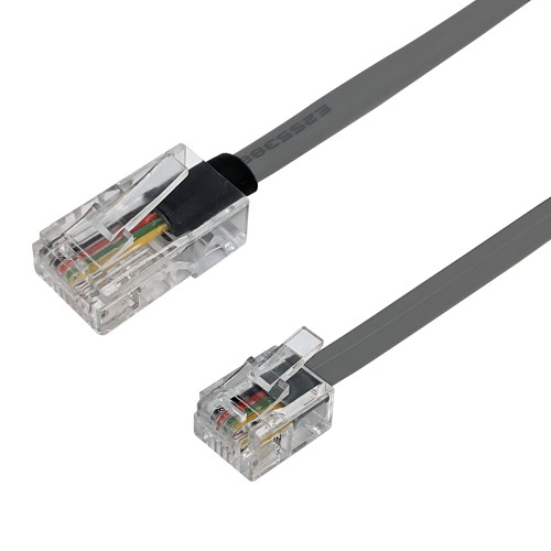 Premium  Cables RJ45 8P8C to RJ11 6P4C Modular Data Cable Straight Through - 15ft