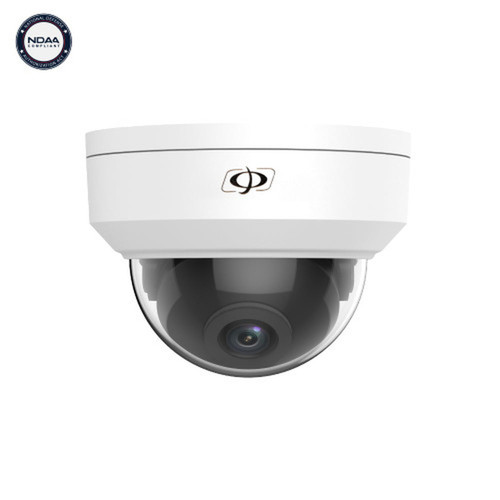 4MP Dome IP Camera - Fixed Lens - Smart IR - HLC - IK10 IP67 Rated - 28mm Lens - White