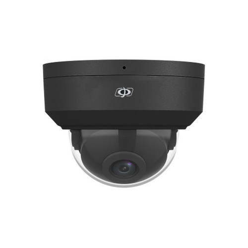 8MP Dome IP Camera - Fixed Lens - IR - Microphone - IK10 IP67 Rated - 28mm Lens - Black