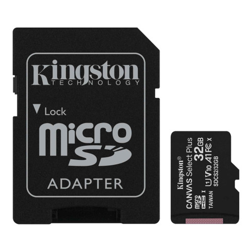 Kingston 32GB micSDHC 10085MBs ReadWrite - V10