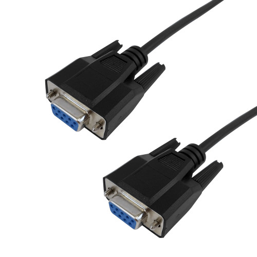DB9 Female to DB9 Female Serial Cable - Straight-Through - 6ft