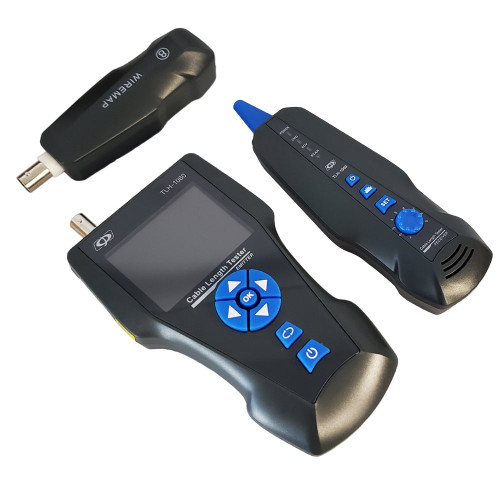 Network Cable Tester & Wire Tracer for BNC, RJ11, RJ12 & RJ45 - 8 Remotes