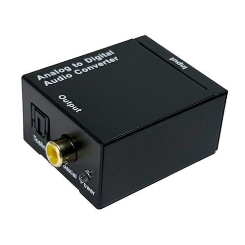 Analog to Digital Audio Converter - RCA LR To Digital Coax  Toslink