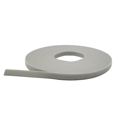 75ft 1/2 inch Rip-Tie WrapStrap  - 1 Roll - Grey