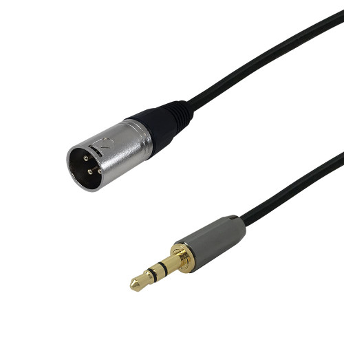 Premium  Cables XLR Male To 3.5mm Male Balanced Audio Cable FT4 - 1.5ft