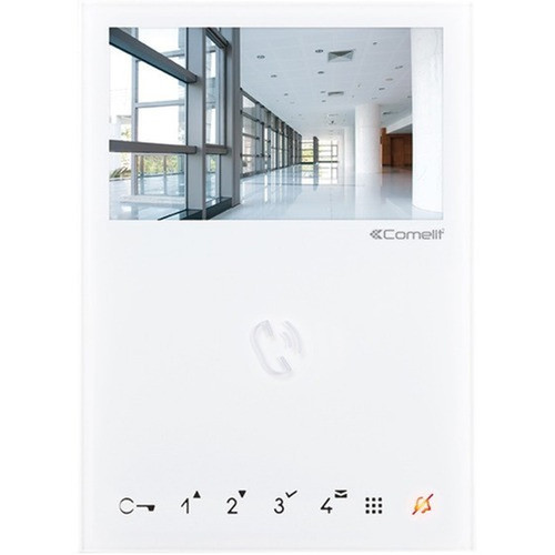 Comelit Mini Handsfree BM Monitor VIP - 43 ABS Plastic - Door Entry Intercom System 6722W