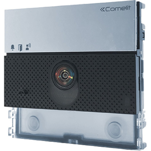 Comelit Ultra Simplebus 1 Audio/Video Module - Easy Installation, Backlight Display, Microphone, Speaker, Camera, Programmable, Flush (Fleet Network)