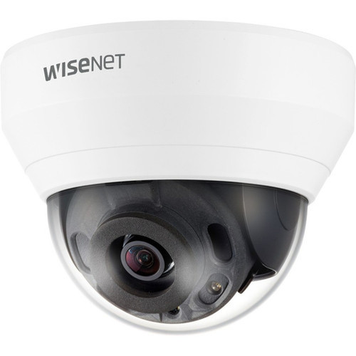 Wisenet QNV-7032R 4 Megapixel Network Camera - Color - Dome - White - 9843 ft 30 m Infrared Night Vision - H265 H264 H265M - QNV-7032R