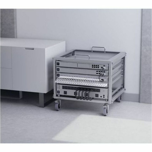 Ubiquiti Toolless Mini Rack - For Equipment Rack - 6U Rack Height Open Frame - SPCC Stainless Steel - 35 kg Maximum Weight Capacity U-RACK-6U-TL
