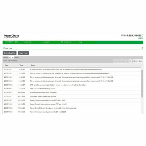 APC by Schneider Electric PowerChute Network Shutdown v.4.5 for DELL Virtualization and HCI - License - 1 Node - 5 Year - Electronic (SWPCNS5Y-DIGI)