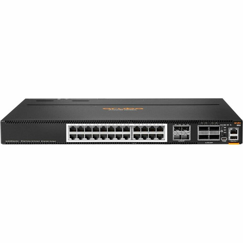 Aruba 8100 24XT4XF4C Ethernet Switch - Manageable - 10 Gigabit Ethernet, 100 Gigabit Ethernet - 10GBase-X, 100GBase-X, 10Base-T - 3 - (Fleet Network)